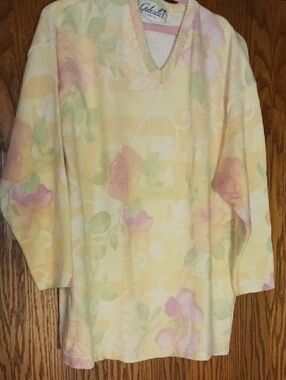 Women's Gabriella T. Italian V Neck Sweater